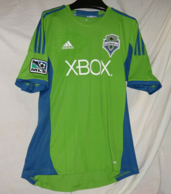 2013 Seattle Sounders FC adidas MARIO MARTINEZ Soccer Jersey Kit L