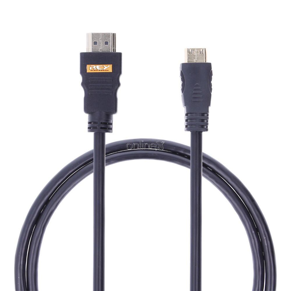 Cable HDMI a Mini HDMI para Tablet 1.4 Full HD Baño oro a1425 eBay