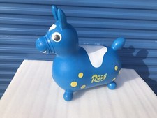 Gymnic Rody BlueHorse Baby Toddler Ride On Latex Free Vinyl Bouncing Toy DONKEY