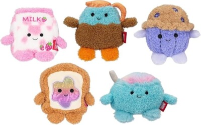 BumBumz 4,5 Zoll Frühstücksbumz - Sammlerstück süße Plüschtiere *Original, neu mit Etikett*