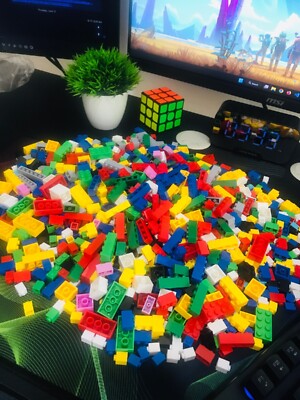 1000PCS LEGO Toys Bricks Plates Lego Parts & Pieces Gift For Boys And Girls 
