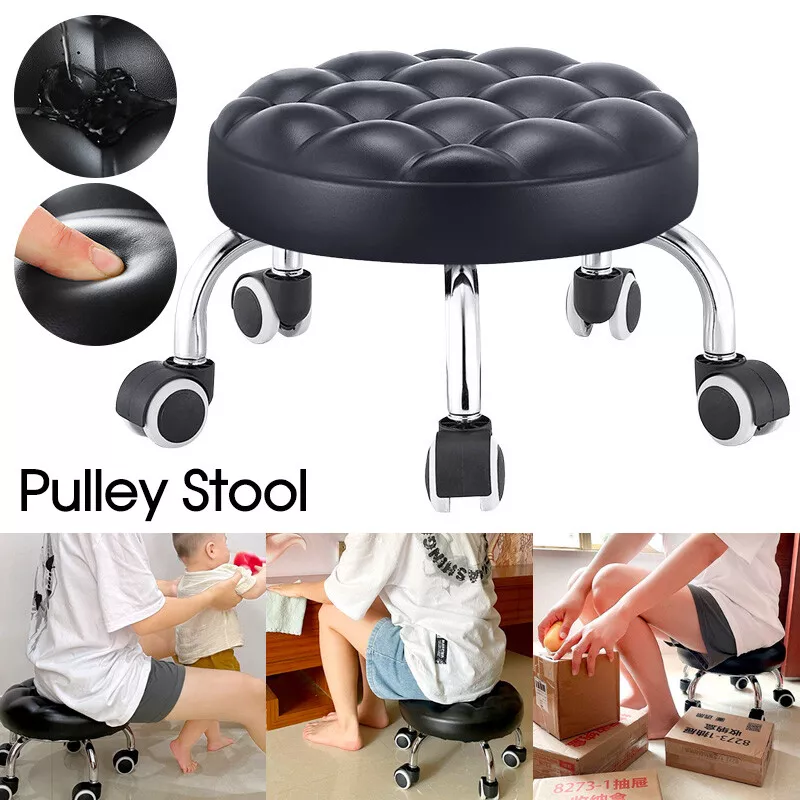 Roller stool with wheels outlet