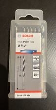 Bosch Point Teq HSS Drill bits, 4.8mm HSS PK10 box of 10 New