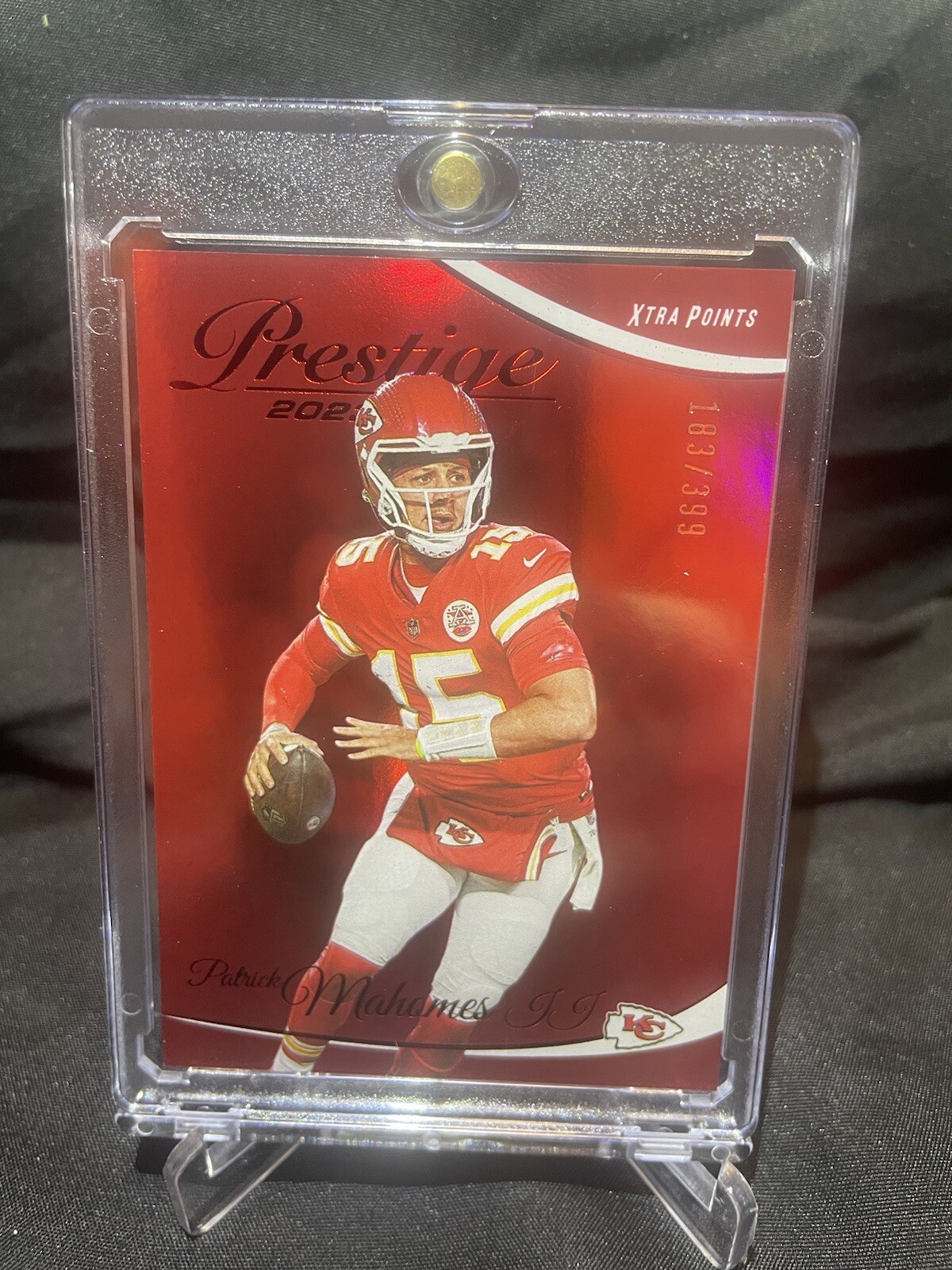 2023 #/399 Patrick Mahomes Premium Red  CHIEFS #149