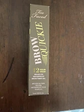 FLASH SALE    Too Faced Brow Quickie Brush-On Brow Fiber Gel in Universal Taupe