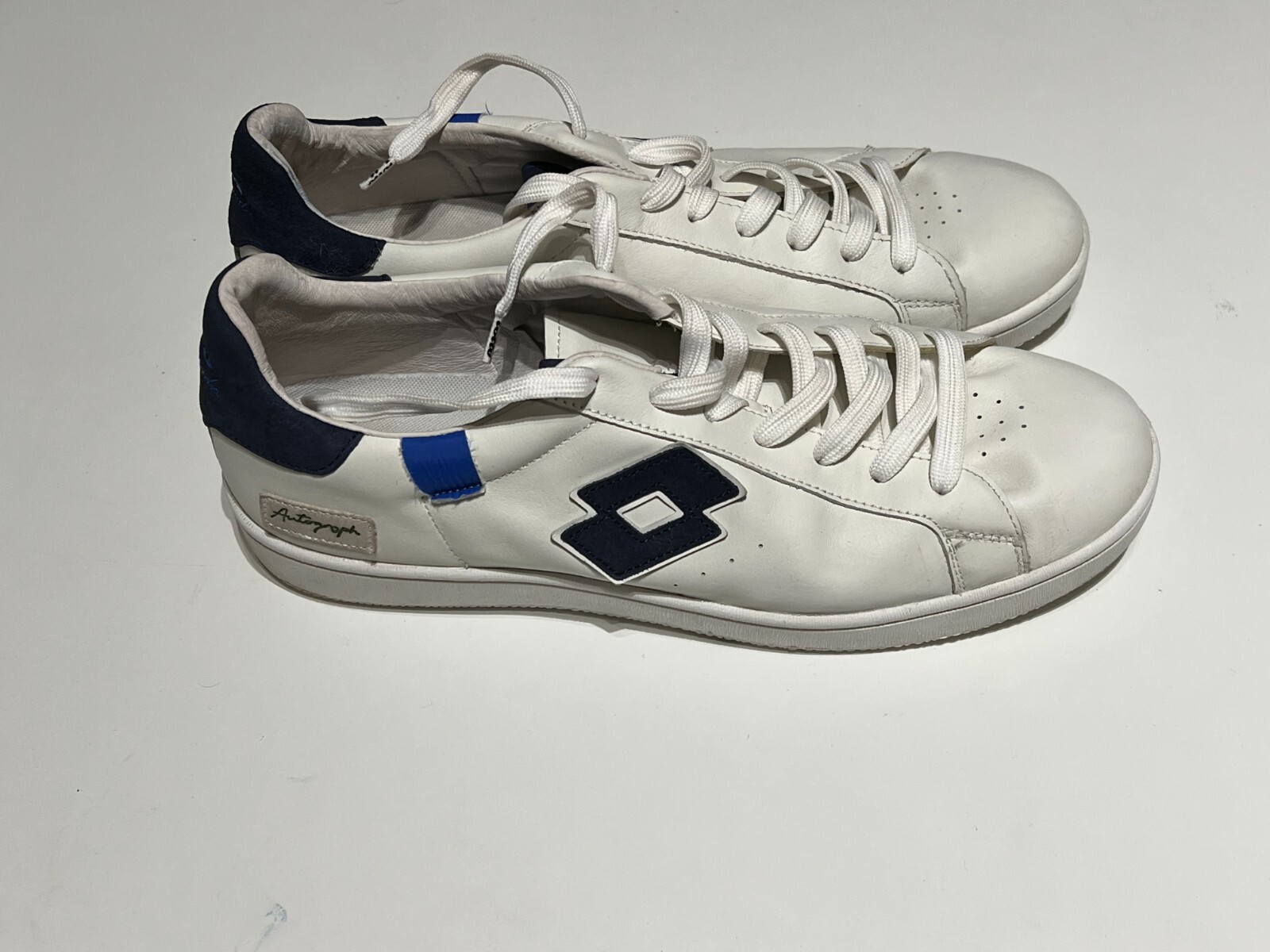 Lotto Uomo Taglia 12 5 Leggenda AUTOGRAFO Bianco 