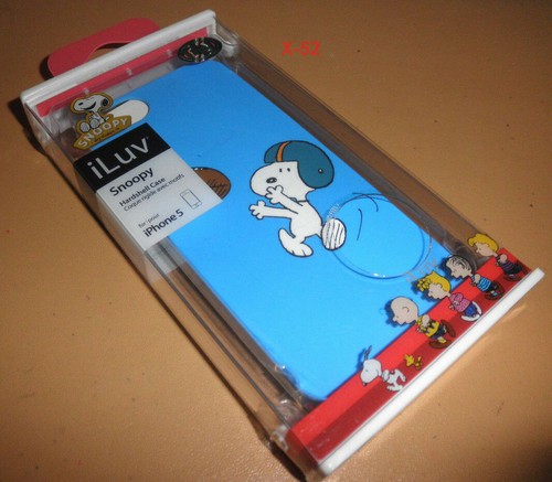 Snoopy Peanuts iPhone 5 blue iLUV Hard Shell Case Charlie Brown Lucy Linus toy - 第 1/4 張圖片