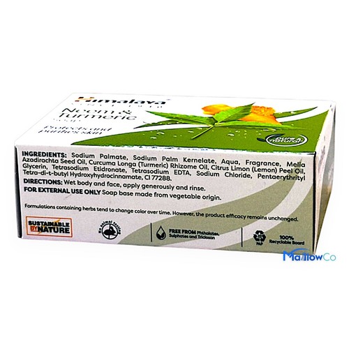 Himalaya Neem and Turmeric Soap 125gm - Picture 2 of 3