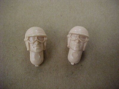 1/24 scale Reproduction of a Russkit Drivers Head unpainted 2 included