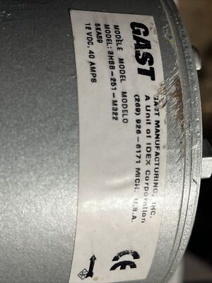gast 12v dc compressor