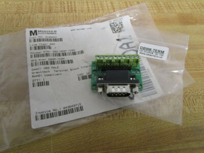 Gravitech DB9M-TERM Terminal Block DB9MTERM