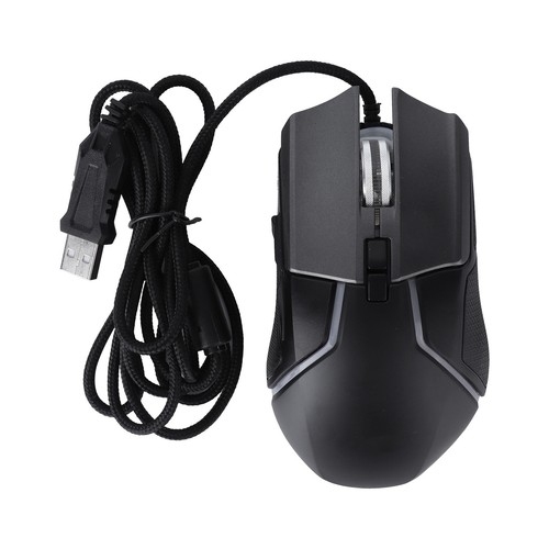 Gaming Mouse Adjustable Dpi Mechanical Ergonomic Rgb Lighting Wired Mice For MPF - Picture 19 of 24
