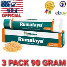 Rumalaya Gel USA Himalaya 3 Pack Care Relief Muscle Joint Bones Pain
