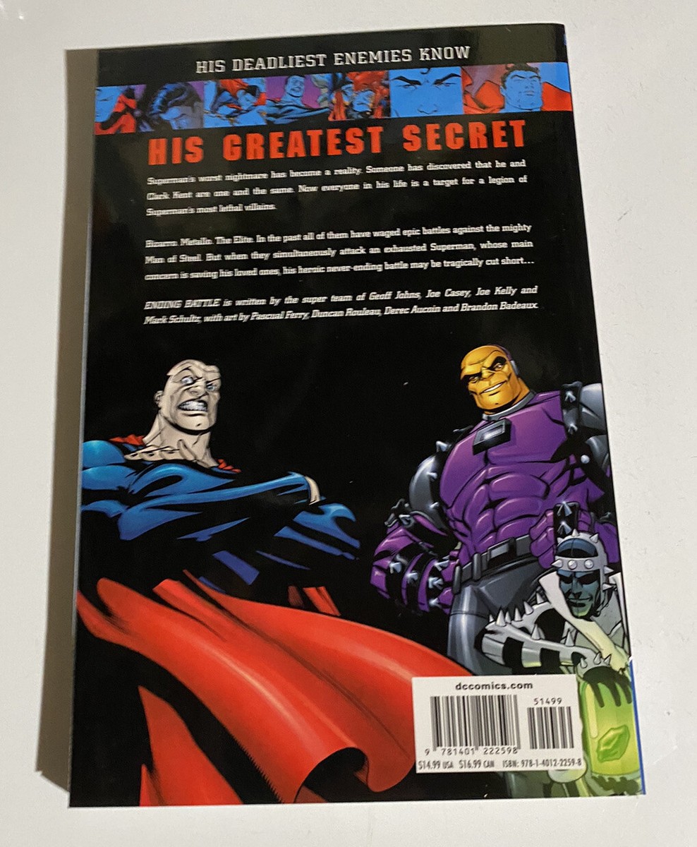 DC COMICS OOP SUPERMAN ENDING BATTLE Geoff Jones Collected