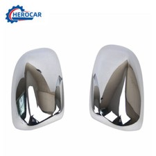 2x Chrome Exterior Mirror Decor Cover Trim For Jeep Compass 17 Cherokee 2014