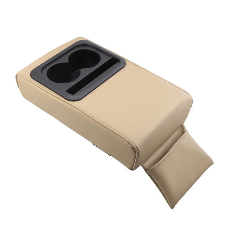 Almohadilla de reposabrazos para automóvil de EE. UU. y soporte de taza doble consola central caja de almacenamiento funda de cojín ×1 Foto 4 de 4