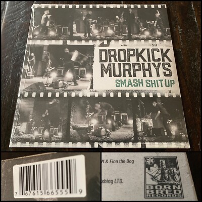 DROPKICK MURPHYS Smash Shit Up EP 12'' SEALED-Flogging Molly Rumjacks Rancid NOFX