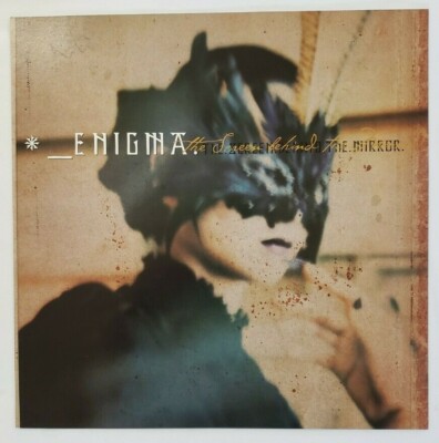 Enigma Screen Behind the Mirror Original 2002 2-Sided 12x12 Promo Poster Flat