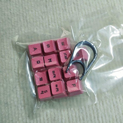 13-Key Anti-Slip KeyCaps for Logitech G413 G910 G810 G613 Omron axis body - Picture 5 of 24