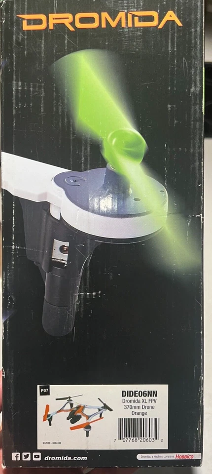 Dromida XL Ready to fly 370mm FPV Camera Drone ORANGE - Image 3 of 4