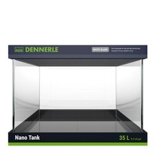Aquario Dennerle 3929 Nano Tank White Glass 35 Lt 40x32x28 h vetro extrachiaro