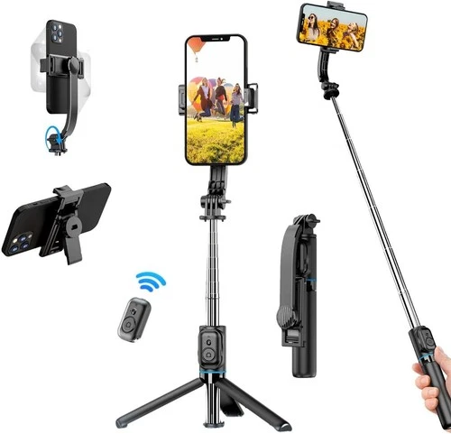 41 inches Selfie Stick Tripod with Remote Portable for iPhone and Android Phones