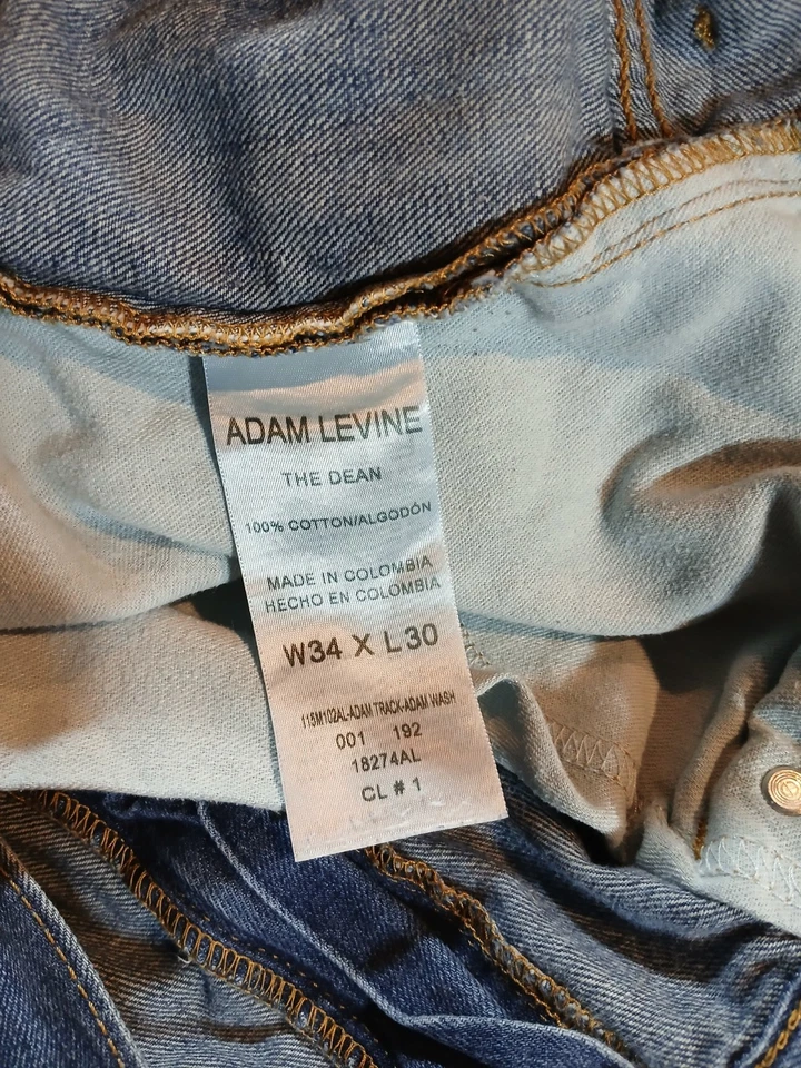 Adam Levine "The Dean" 34 X 30 Dress Casual Comfort Fit Jeans/Pants - Image 4 of 4