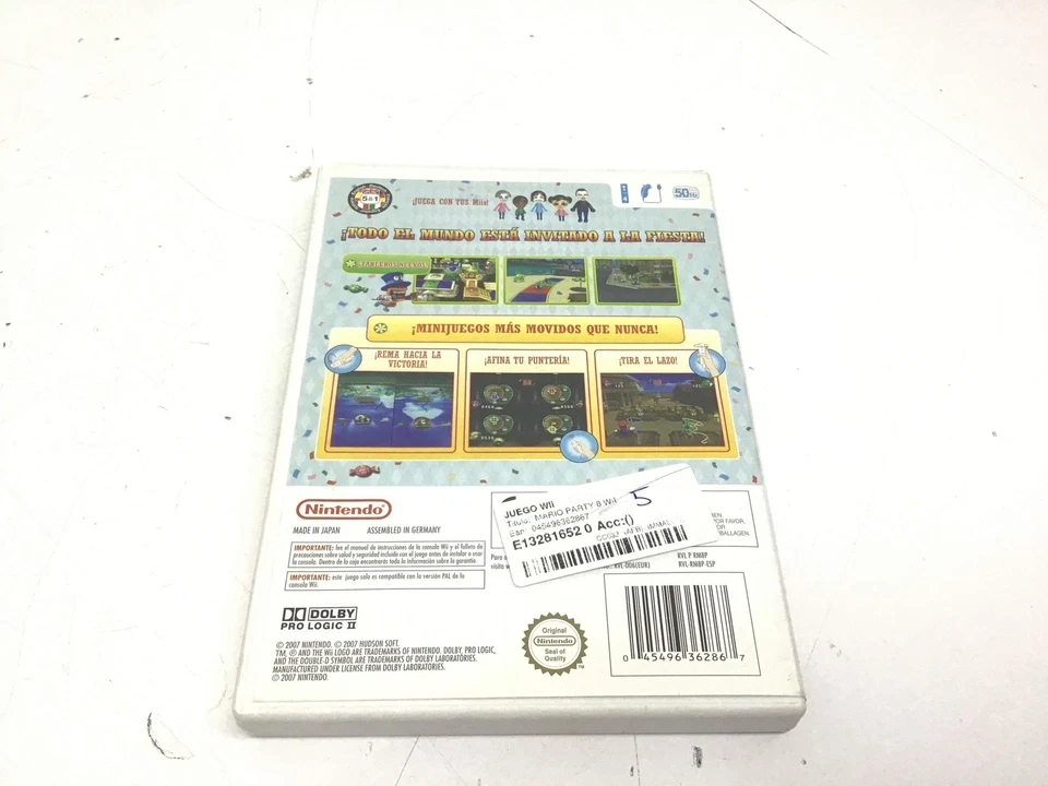 Mario Party 8 (Nintendo Wii, 2007) Pal Esp, foto 3 de 4