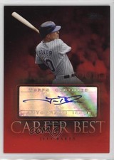 2009 Topps Career Best Auto Jeff Baker #CBA-JB Auto tx8