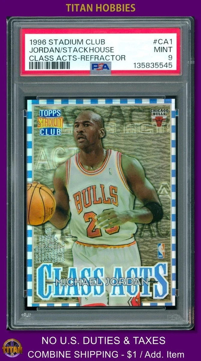 Michael Jordan 9 Graded Basketball Autographed Sports Trading