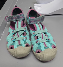 Merrell Hydro MK160859 Turquoise Closed Toe Outdoor Hiking Sandals Girls Size 1M