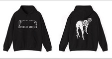 Death Grips Death Album Tour Merch Dalmatian Black Pullover Hoodies.