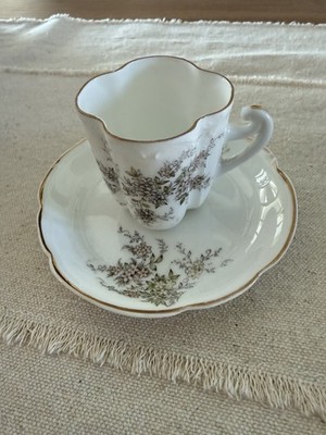 Rosenthal (Germany)Pompadour/Louis XIV Demitasse Cup and Saucer stamped 1926