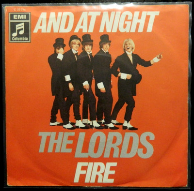 THE LORDS    7''   And At Night  1968   aus Deutschland