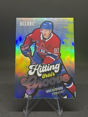 2025-26 Upper Deck Allure Hitting Their Groove Ivan Demidov RC #HTG-2 Canadiens
