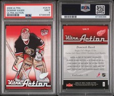 2006 Ultra Action #UA19 Dominik Hasek PSA 9 MINT
