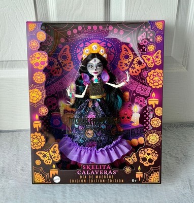 Mattel Monster High Skelita Calaveras Puppe Howliday Dia De Muertos Discontinued