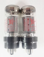 Matched Pair Sovtek 6L6 WXT Power Tubes Hickok Tested