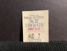 Vintage Movie Ticket Stub 4 Final Destination
