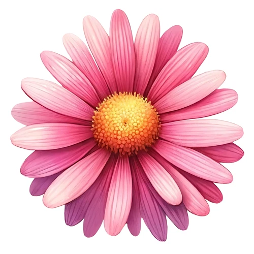 Daisy Flower Floral Self Adhesive Vinyl Sticker