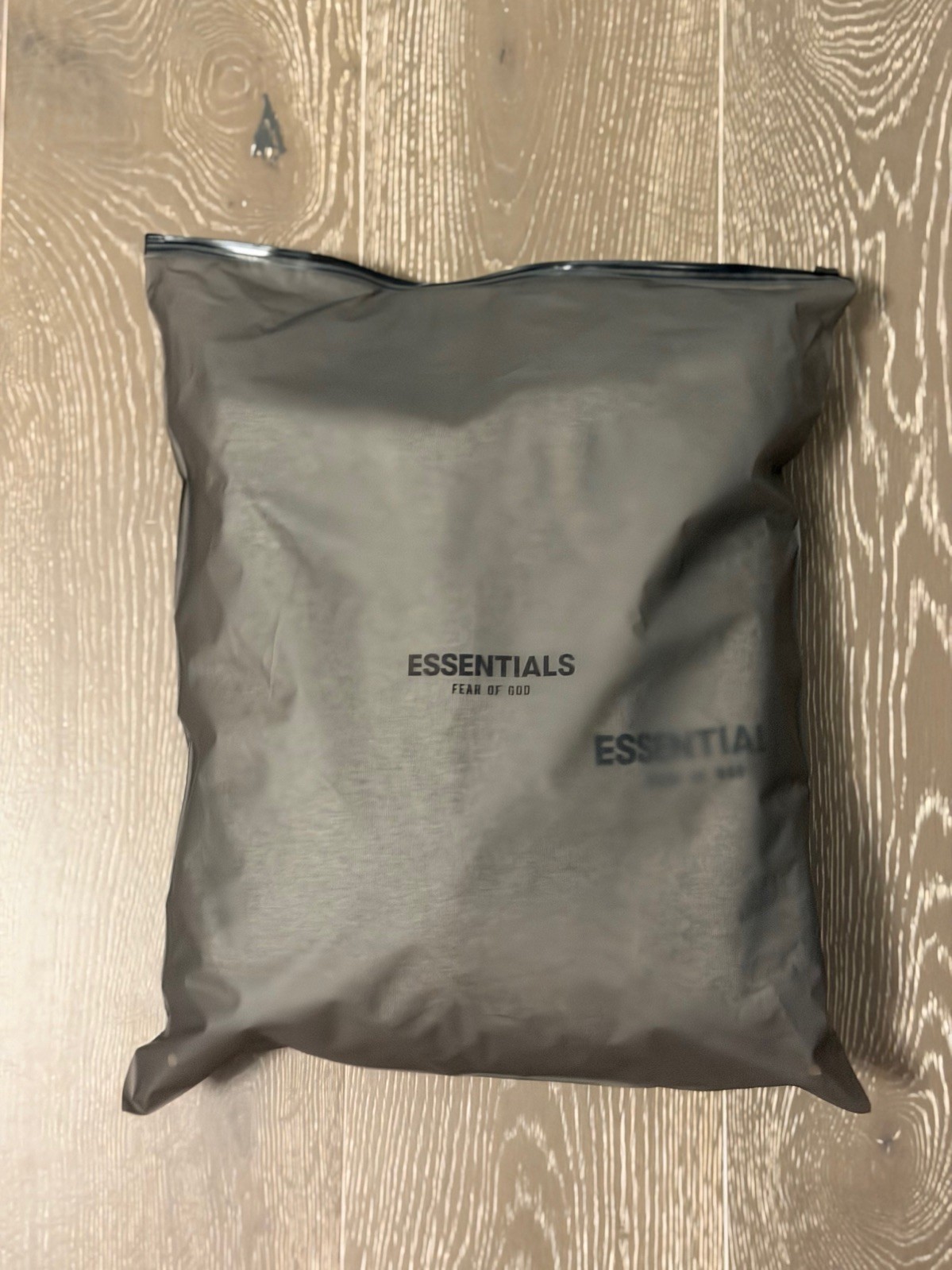 Fear of God Essentials Hoodie SS22 Dark Oatmeal Gray - 100% Authentic Size L thumbnail 7