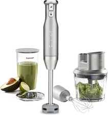 4-in-1 Handheld Stick Blender | 400-Watt | Blender, Whisk, Food Processor, Chopp