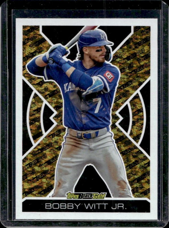 2025 Topps Update Bobby Witt Jr. Black Gold #BG-16 Royals