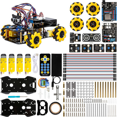 Smart Robot Car Kit Compatible with Arduino, Robotics for Kids Ages 8-12 12-16,