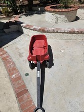-Radio Flyer Pathfinder Wagon Model 2700 Folding Seats Seat Belts Red USA -