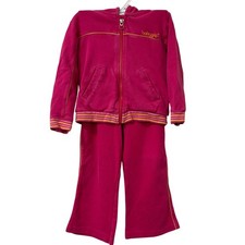 Baby Gap Vintage Girls Size 3T Pink Hooded Sw...