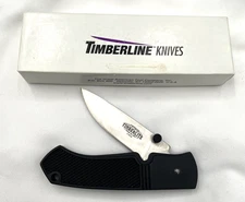 VTG Original Timberline Neeley Lock Folding Pocket Knife USA GAT10110