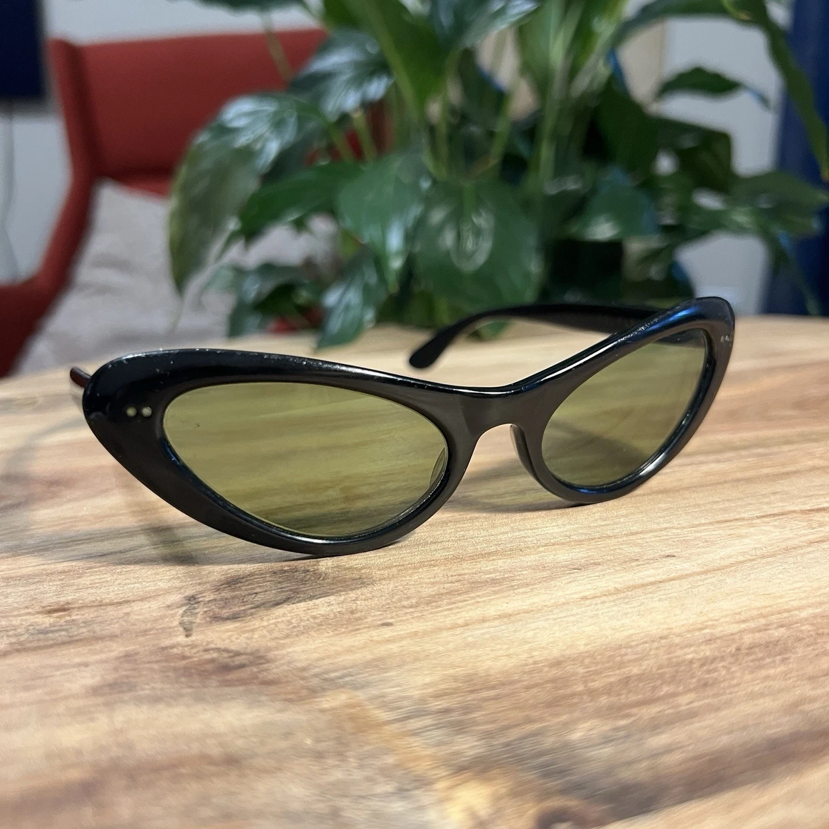 Ray-Ban Cat Eye Black Vintage Sunglasses for sale | eBay