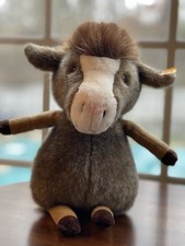 Germany Handmade Steiff Horsilee Plush Horse Happy Farm w Ear Tag EAN 069994 Toy