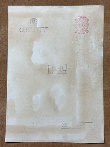 Leonardo da Vinci (Handarbeit) Mischtechnik Papierzeichnung Antik Signiert und Stempel - Bild 4 von 4